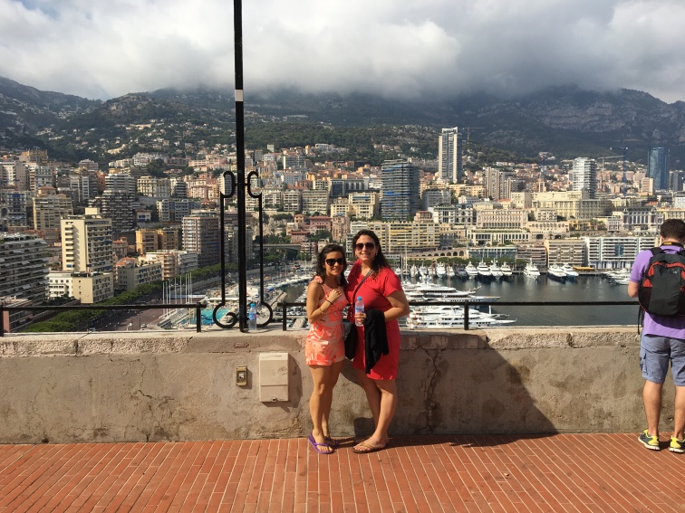 Sara and I in Monaco